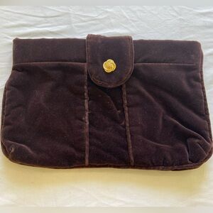 Vintage Carpetbags of America clutch bag